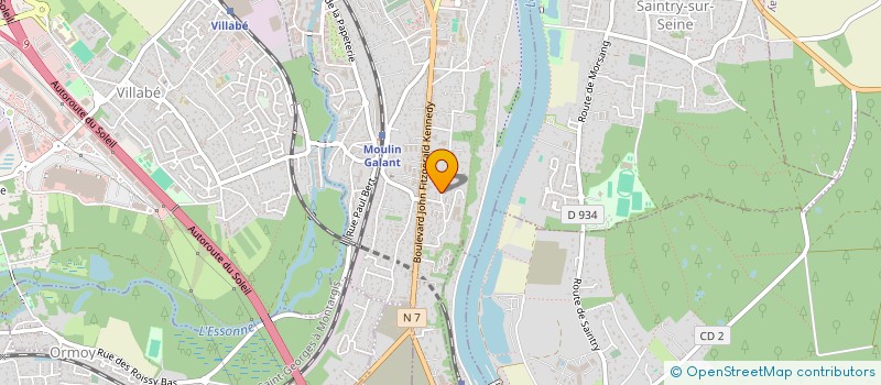 localisation de l'entreprise BOUZELGHAZGAL à CORBEIL-ESSONNES