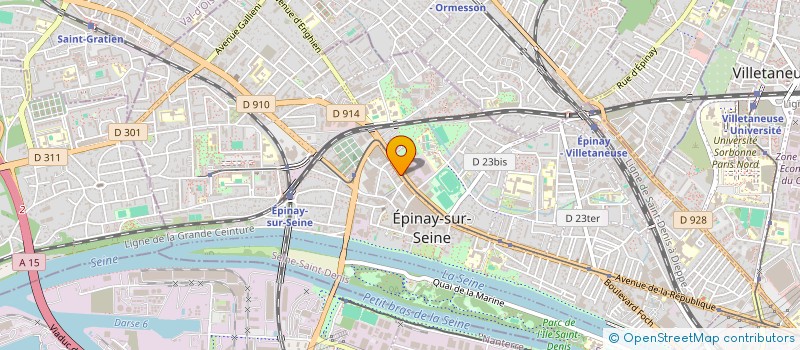 localisation de l'entreprise BOUZERAA RENOV à EPINAY-SUR-SEINE