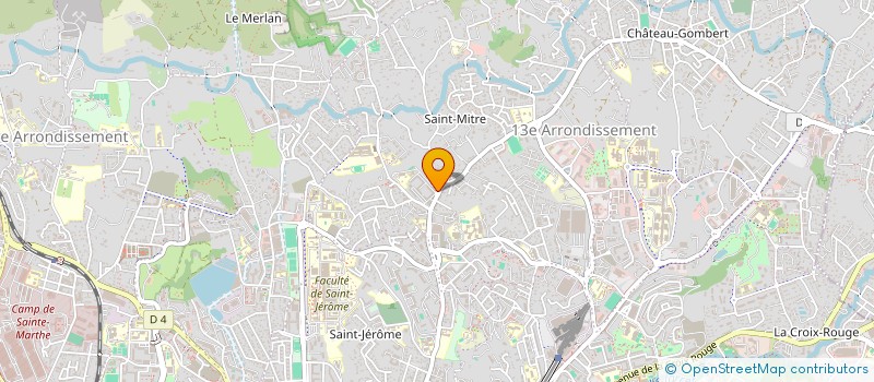 localisation de l'entreprise BOUZERNA à MARSEILLE
