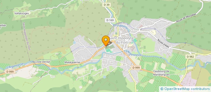 localisation de l'entreprise BOUZIANE CHARLES  SAINT-HIPPOLYTE-DU-FORT