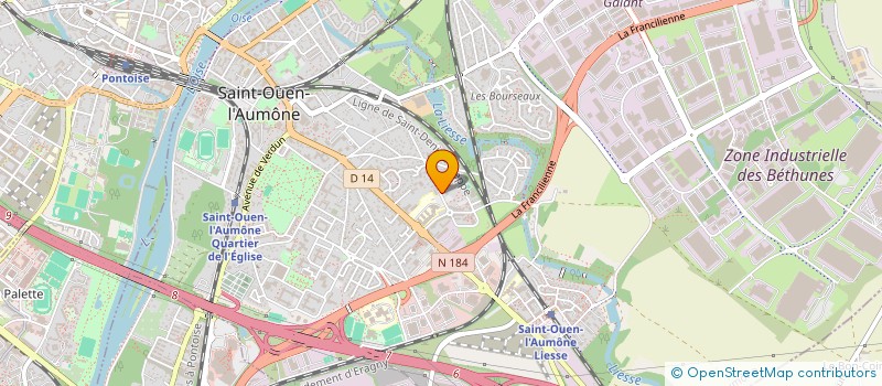 localisation de l'entreprise BOUZID à SAINT-OUEN-L'AUMONE