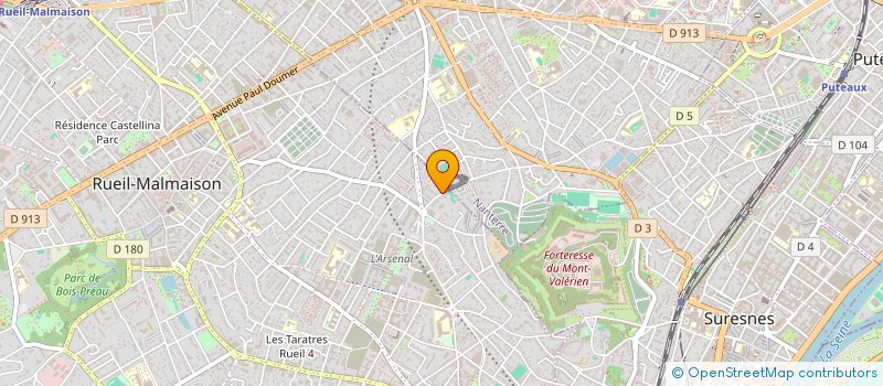 localisation de l'entreprise BOUZIDI & PARTNERS à RUEIL-MALMAISON
