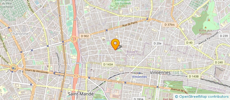 localisation de l'entreprise BOUZIF ET ELFID à MONTREUIL