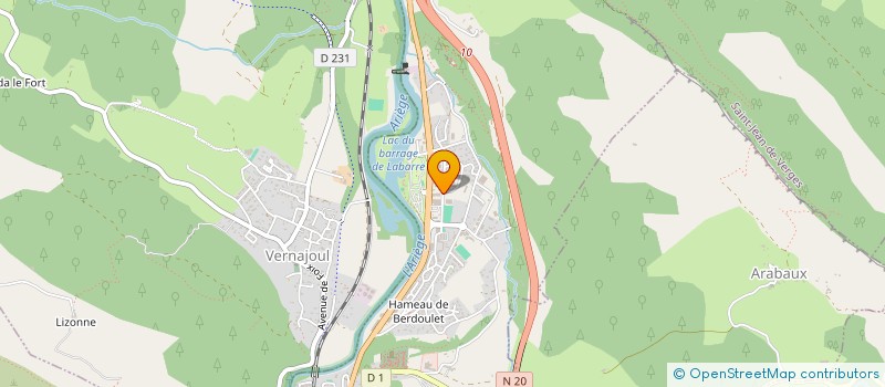 localisation de l'entreprise BOUZIGON ET FILS à FOIX