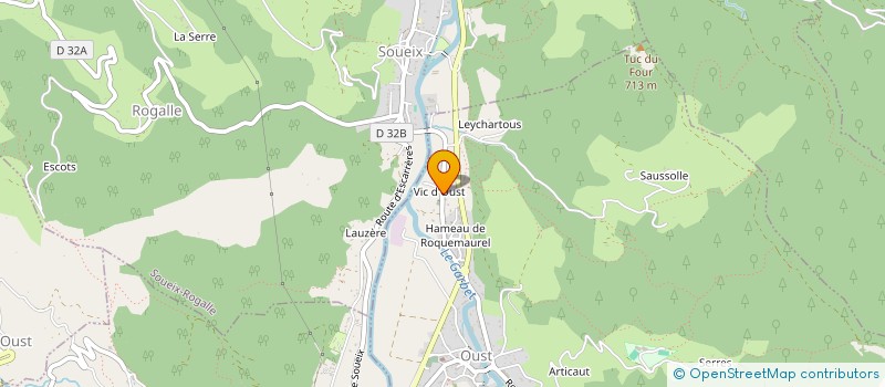 localisation de l'entreprise BOUZIGUES à OUST