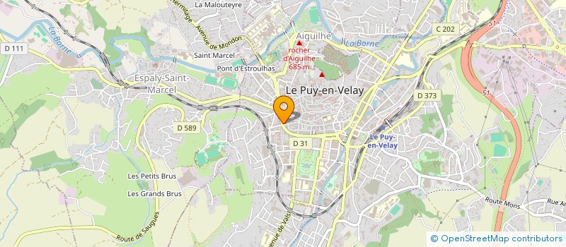 localisation de l'entreprise BOUZINE IMMO  LE PUY-EN-VELAY