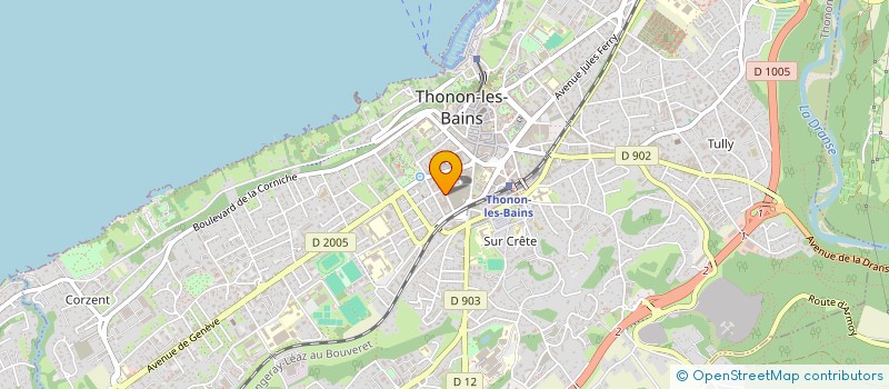 localisation de l'entreprise BOUZIT CHENS à THONON-LES-BAINS