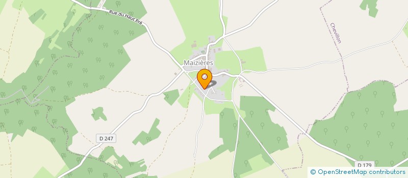 localisation de l'entreprise BOUZOUANE SARL à MAIZIERES