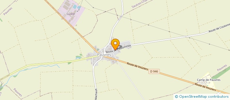 localisation de l'entreprise BOV DIFFUSION  PAUVRES