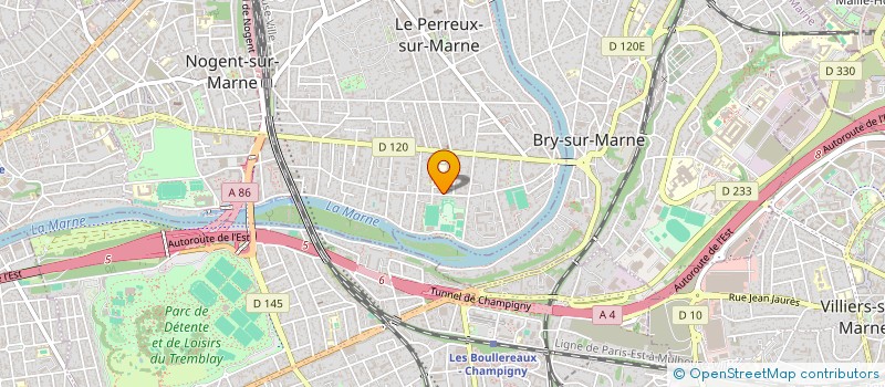 localisation de l'entreprise BOVAL  LE PERREUX-SUR-MARNE