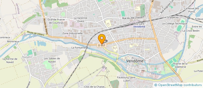 localisation de l'entreprise BOVAL-CUISINES  VENDOME