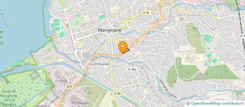 localisation de l'entreprise BOVALAUR à MARIGNANE