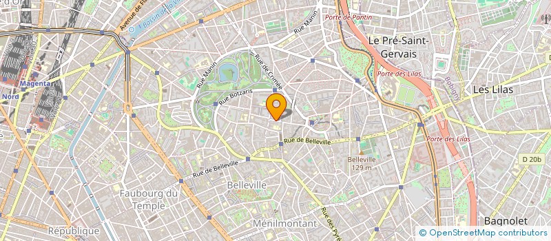 localisation de l'entreprise BOVEDO-PELLEN  PARIS