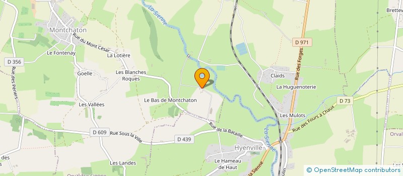 localisation de l'entreprise BOVEX  ORVAL SUR SIENNE