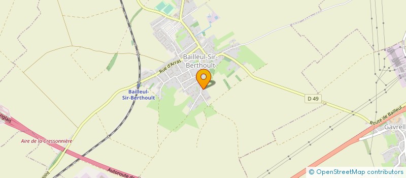 localisation de l'entreprise BOVI ARTOIS SA à BAILLEUL-SIR-BERTHOULT