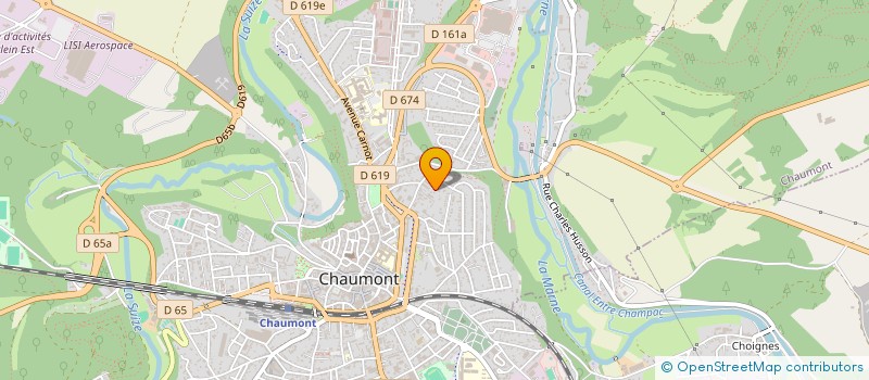 localisation de l'entreprise BOVI EXPORT à CHAUMONT