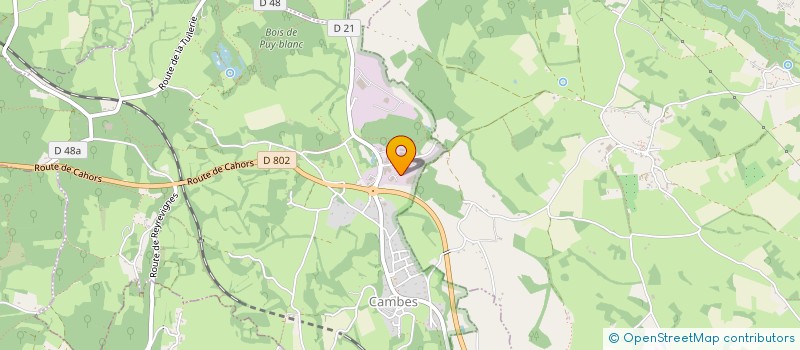 localisation de l'entreprise BOVILA VACANCES  CAMBES