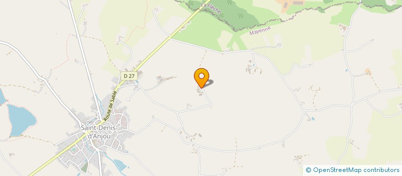 localisation de l'entreprise BOVINEX  SAINT-DENIS-D'ANJOU