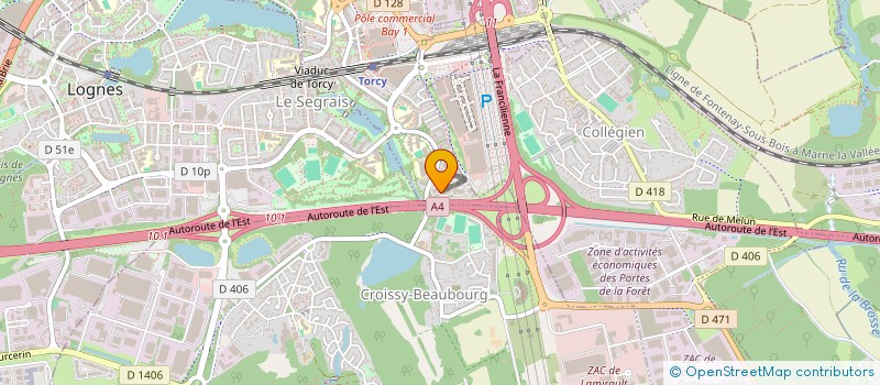 localisation de l'entreprise BOVIS INTERNATIONAL LIMITED  TORCY