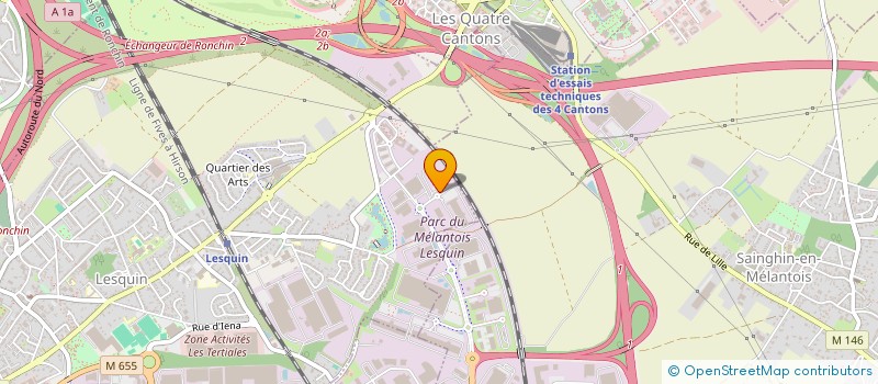 localisation de l'entreprise BOVIS NORD EUROPE à LESQUIN