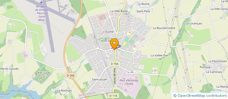 localisation de l'entreprise BOVRISSE  PLEURTUIT