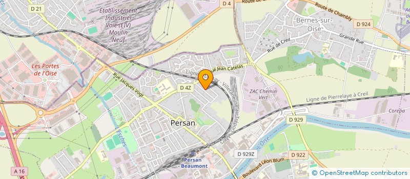 localisation de l'entreprise BOW TRANSPORT  PERSAN