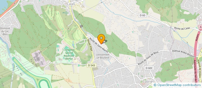 localisation de l'entreprise BOWDEN SERVICES  CABRIES