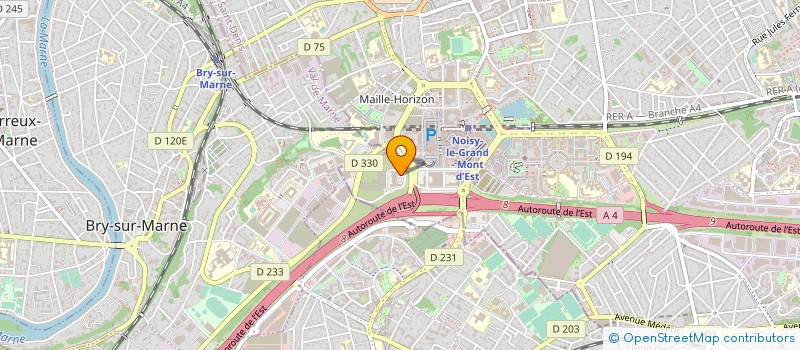 localisation de l'entreprise BOWE SYSTEC  NOISY-LE-GRAND