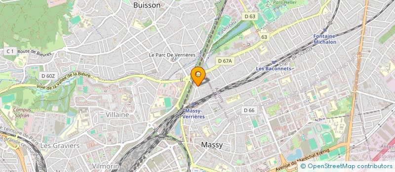 localisation de l'entreprise BOWEN SYSTEMS  LES ULIS