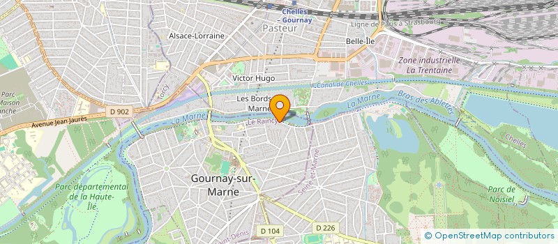localisation de l'entreprise BOWER CONCEPTION  GOURNAY-SUR-MARNE