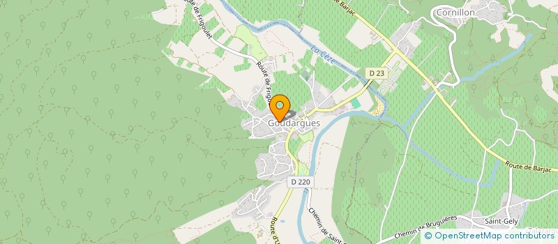 localisation de l'entreprise BOWERS-SAKELOS S.C  GOUDARGUES