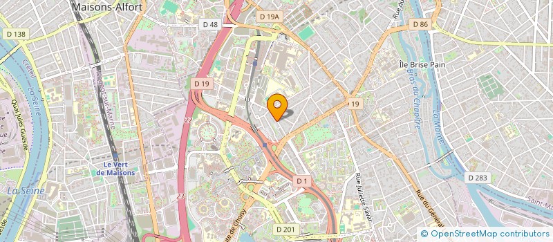 localisation de l'entreprise BOWL & GO  CRETEIL