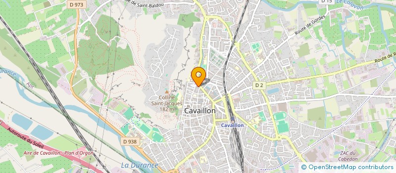 localisation de l'entreprise BOWLAN  CAVAILLON