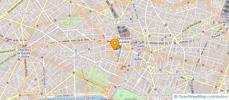 localisation de l'entreprise BOWLERY MATHURINS  PARIS