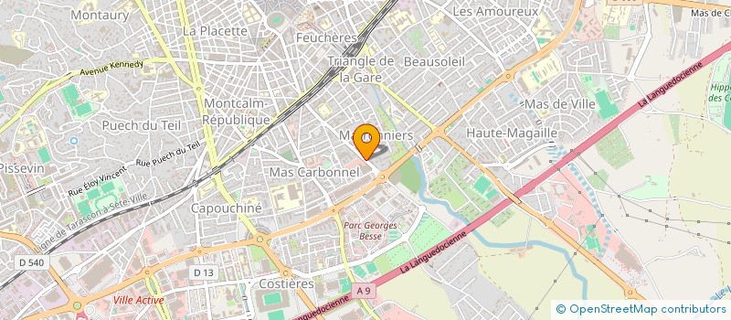 localisation de l'entreprise BOWLING CLUB AMICALE CAMARGUAISE  NIMES