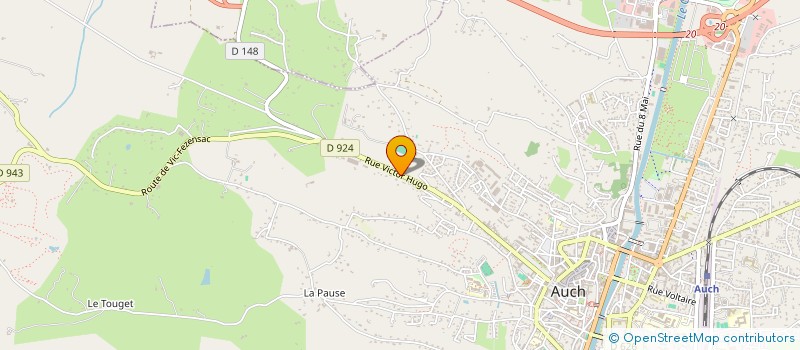 localisation de l'entreprise BOWLING CLUB DE GASCOGNE  AUCH