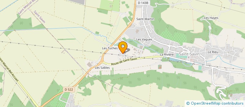 localisation de l'entreprise BOWLING DE SAINT SAVIN  SAINT-SAVIN