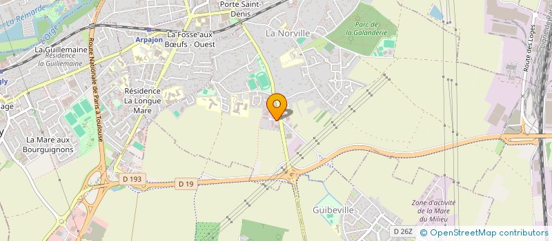 localisation de l'entreprise BOWLING DU STADIUM  LA NORVILLE