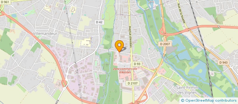 localisation de l'entreprise BOWLING EXPLOITATION à AMILLY