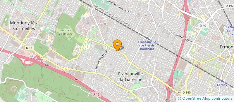 localisation de l'entreprise BOWLING FRANCONVILLE  FRANCONVILLE