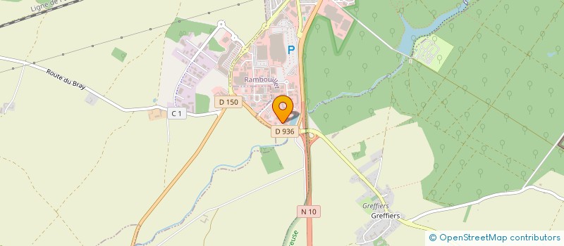 localisation de l'entreprise BOWLING SERVICE RAMBOUILLET à RAMBOUILLET