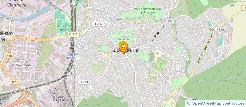 localisation de l'entreprise BOWTIE CONCEPT à SUCY-EN-BRIE