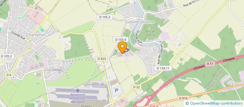 localisation de l'entreprise BOX 28 à GASVILLE-OISEME