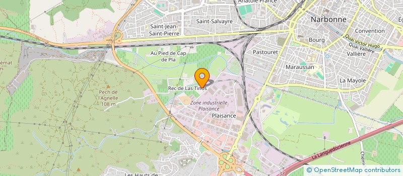 localisation de l'entreprise BOX à NARBONNE