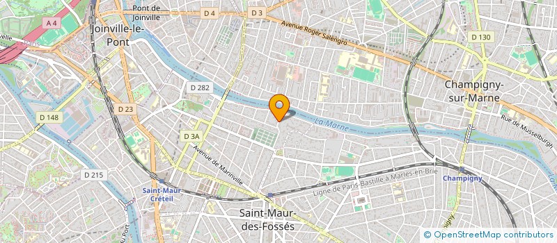 localisation de l'entreprise BOX 66 à SAINT-MAUR-DES-FOSSES