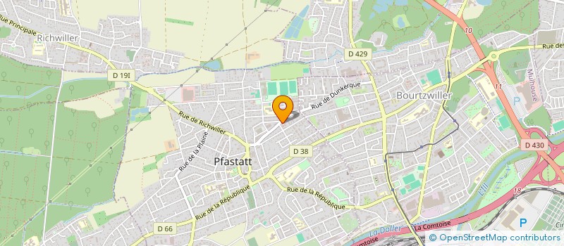 localisation de l'entreprise BOX 68 à RICHWILLER