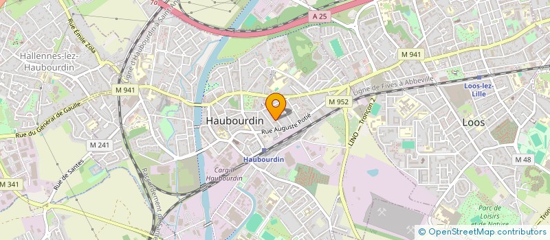 localisation de l'entreprise BOX  HAUBOURDIN