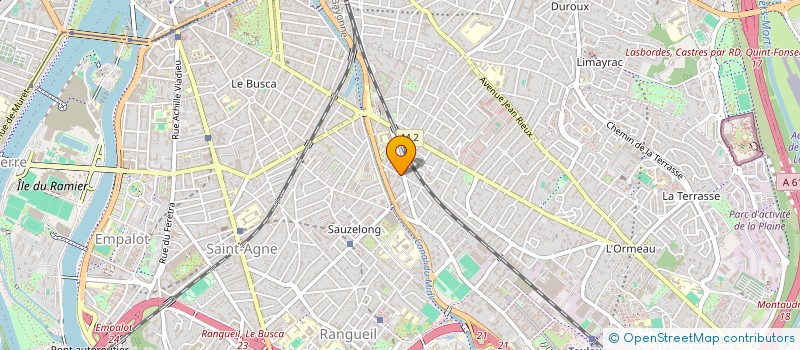 localisation de l'entreprise BOX  TOULOUSE