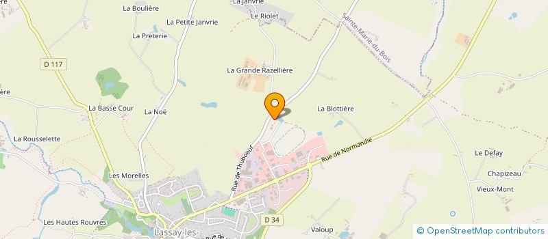 localisation de l'entreprise BOX A LASSAY à LASSAY-LES-CHATEAUX