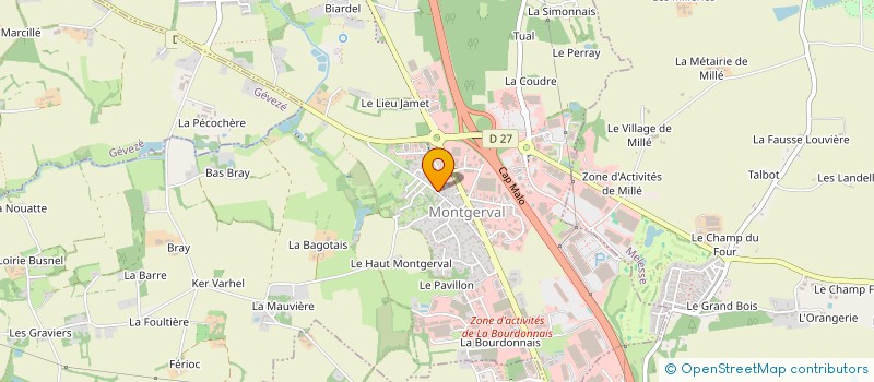 localisation de l'entreprise BOX AND CO  LA MEZIERE